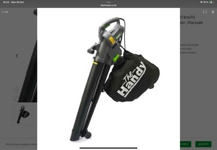 Photo of Leaf blower (corded) (Worlds End Burgess Hill) #1