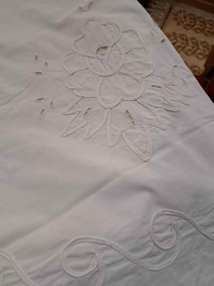 Photo of free Circular table cloth 66 inches diameter (Southport PR8) #1