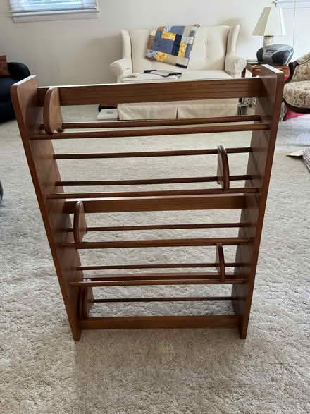Photo of free Wood CD rack (just south of Baltimore Pike) #1