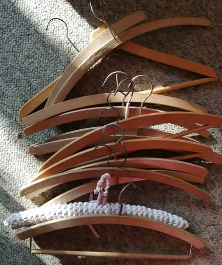 Photo of free Wooden coathangers (Eastfield) #1