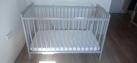Photo of free Grey cot (Peacehaven) #2