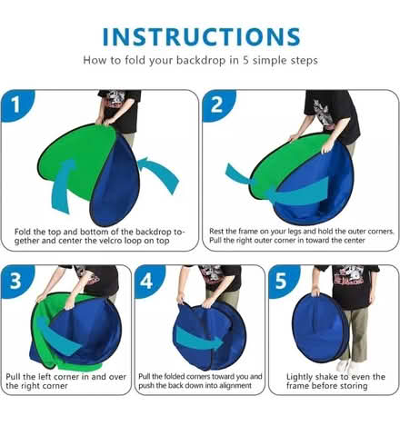 Photo of free Large Green/Blue Screen pop-up (RG41 Wokingham near Lidl) #4