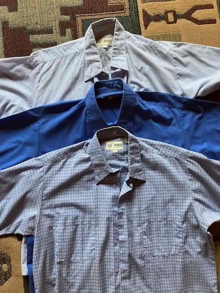 Photo of free 3 men's shirts, sz 15 neck (south sunnyvale) #1