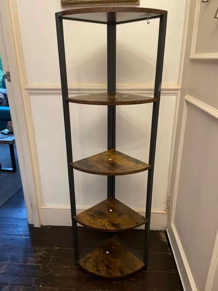 Photo of free Corner shelving unit (Ladywell SE13) #1