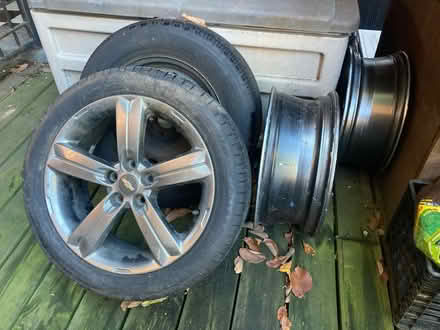 Photo of free Car tires and wheels (Mt. Pleasant DC) #1
