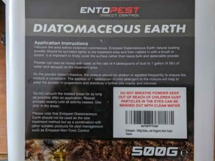 Photo of free Diatomaceous Earth 500g (Holland Park W11) #1