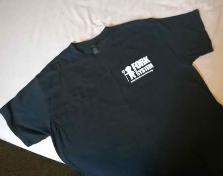 Photo of free Mens T-shirt, Black, Large, New (NW10) #1