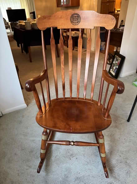 Photo of free pair of wood rocking chairs (just south of Baltimore Pike) #4