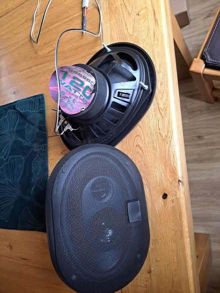 Photo of free 120 Watt Car Speakers (Hitchin, Halsey Drive) #1