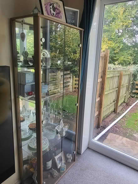 Photo of free Glass display cabinet (Brixham) #2
