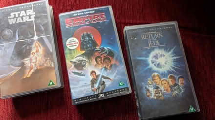 Photo of free Star wars VHS (Chessington KT9) #1