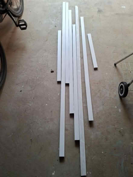 Photo of free White cable trunking/conduit (NG10 Fields Farm Estate) #1
