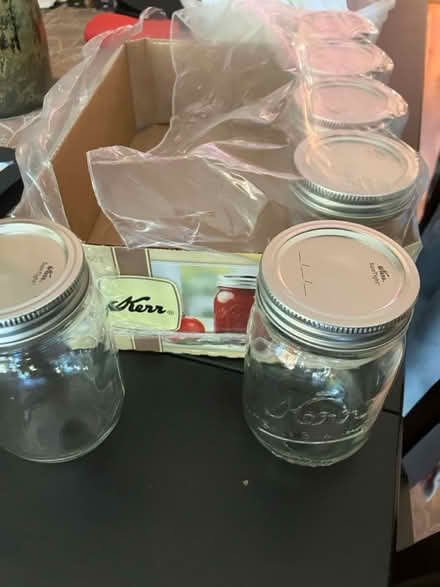 Photo of free 6 New Wide mouth pickling jars (Bellevue) #1