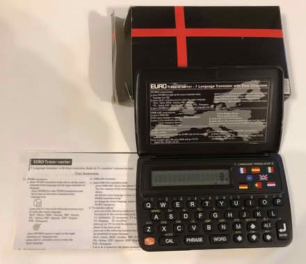 Photo of free Pocket translator (Burridge PO15) #1