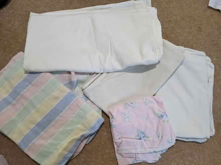 Photo of free Assorted cot sheets (Oakington CB24) #1