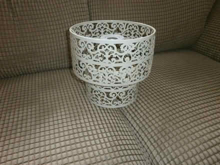 Photo of free Cream Metal Ceiling Lamp Shade (Bryn WN4) #1