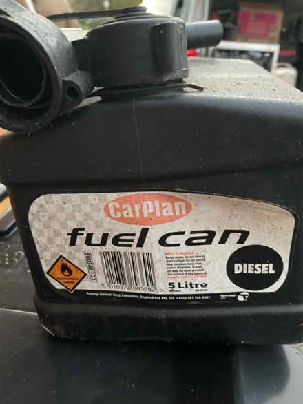 Photo of free 5litre diesel fuel can (Morecambe) #1