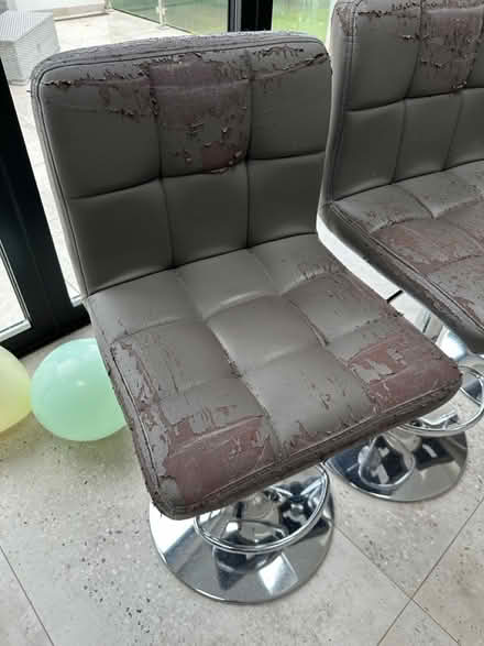 Photo of free Three Adjustable Bar stools Grey (CM12) #4