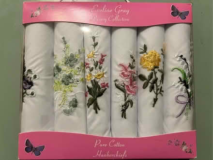 Photo of free Embroidered handkerchiefs (Bermondsey SE16) #1