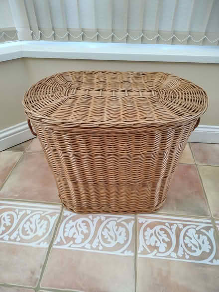 Photo of free Wicker linen basket (Lighthouse area NN15) #1
