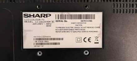 Photo of free SHARP 22inch LED TV (Stokenchurch HP14 3) #2