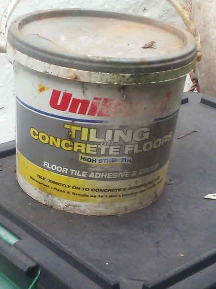 Photo of free Tile adhesive and grout (Phillack TR27) #1