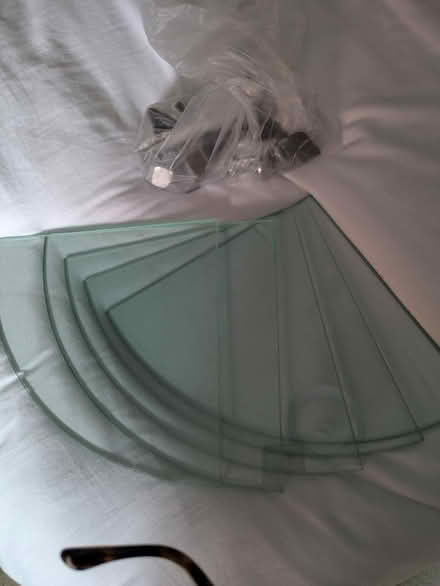 Photo of free Glass corner shelves (Southport PR8) #2