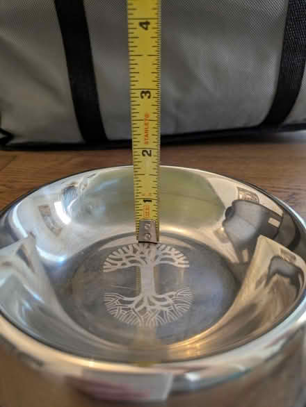 Photo of free Oaklandish (cat?) food bowl (Alameda) #2