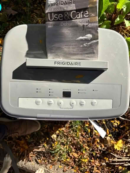 Photo of free Dehumidifier. Working condition (Near west - Reservoir Park) #1