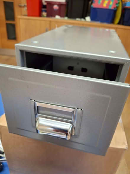 Photo of free Metal card index box (Lightwater GU18) #1