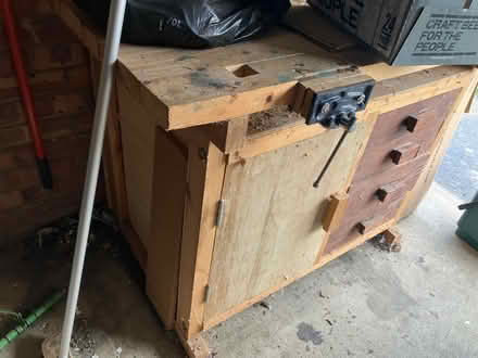 Photo of free Home-made workbench with vice (Little Herberts GL53) #2