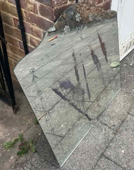 Photo of free Large Vintage Mirror (Sevenoaks TN13) #1