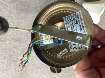 Photo of free 2 light fittings with lamp shades (North Baddesley SO52) #4