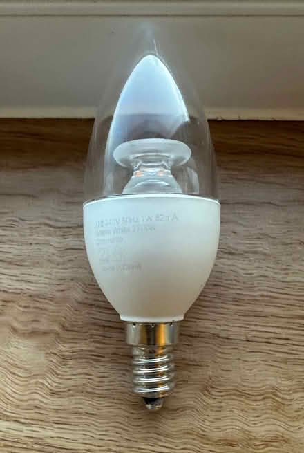 Photo of free Small screw cap candle light bulbs (Pontypridd CF37) #4