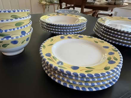 Photo of free Pretty dinnerware for 4 (just south of Baltimore Pike) #1