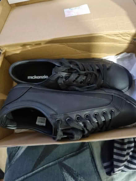 Photo of free Black MENS McKenzie trainers (SE5) #1
