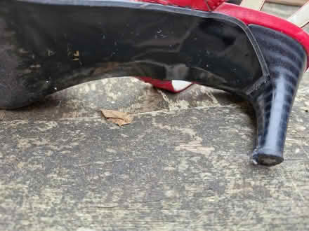 Photo of free Red heels size 8 (Denton) #4
