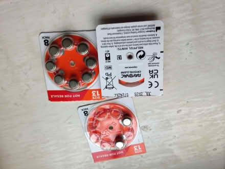Photo of free Hearing aid batteries (Oakridge RG21) #1