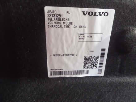 Photo of free VOLVO XC40 Boot Liner Part 32131291 (Bladon OX20) #2