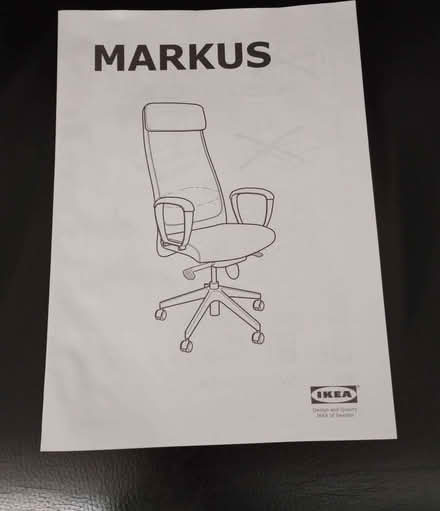 Photo of free IKEA Markus home office chair (Monkspath B90) #3
