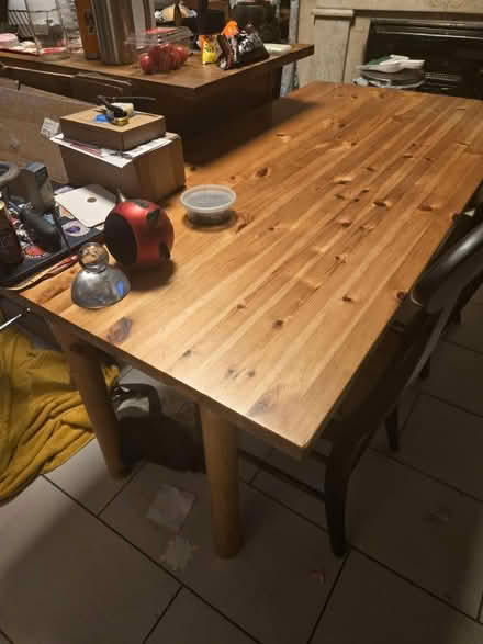 Photo of free 63" long dining table (East Harlem) #1
