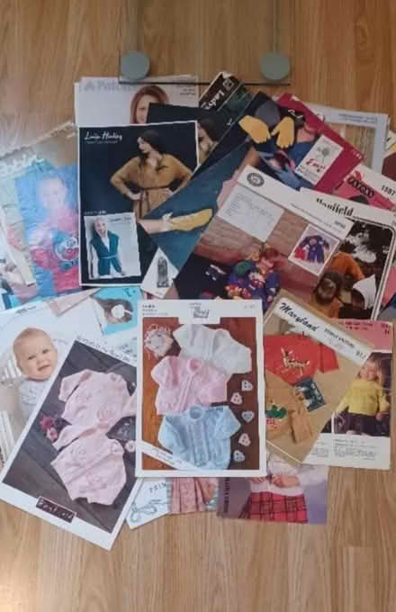 Photo of free Lots of knitting patterns (Woodley RG5) #1