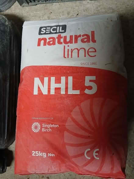 Photo of free Natural lime - 2 bags of 25kg (Near Penybont LD15) #1