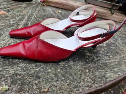 Photo of free Red heels size 8 (Denton) #1