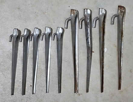 Photo of free Steel tent stakes (63011 Weidman and Dutch Mill) #1