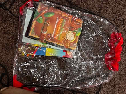 Photo of free Toddler flashcards, drawstring bag (Downtown Sunnyvale) #3