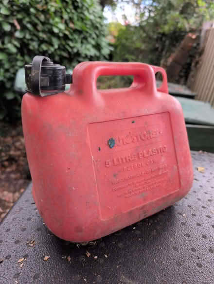 Photo of free 5L plastic petrol container (Wistaston CW2) #1