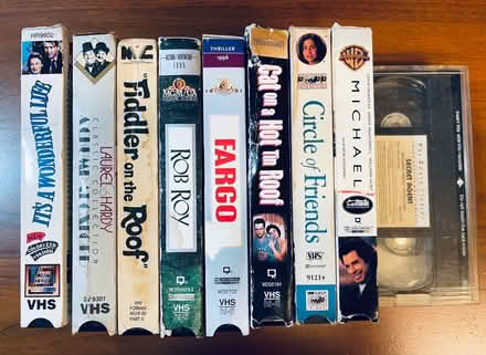 Photo of free 9 VHS Movies (Reston, VA) #1