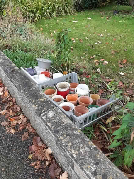 Photo of free Plant pots, mostly ceramic (South Croydon, Greater London) #1