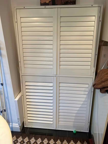 Photo of free Window shutter white Plantation (Brentford) #1